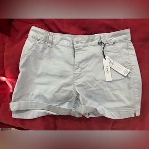 D jean shorts in arctic ice